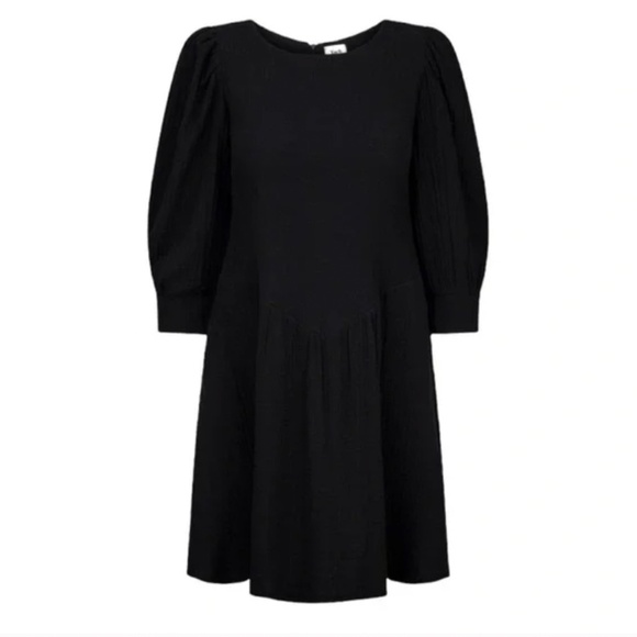 Tach Anker Cotton Mini Dress Black XS - Picture 5 of 9